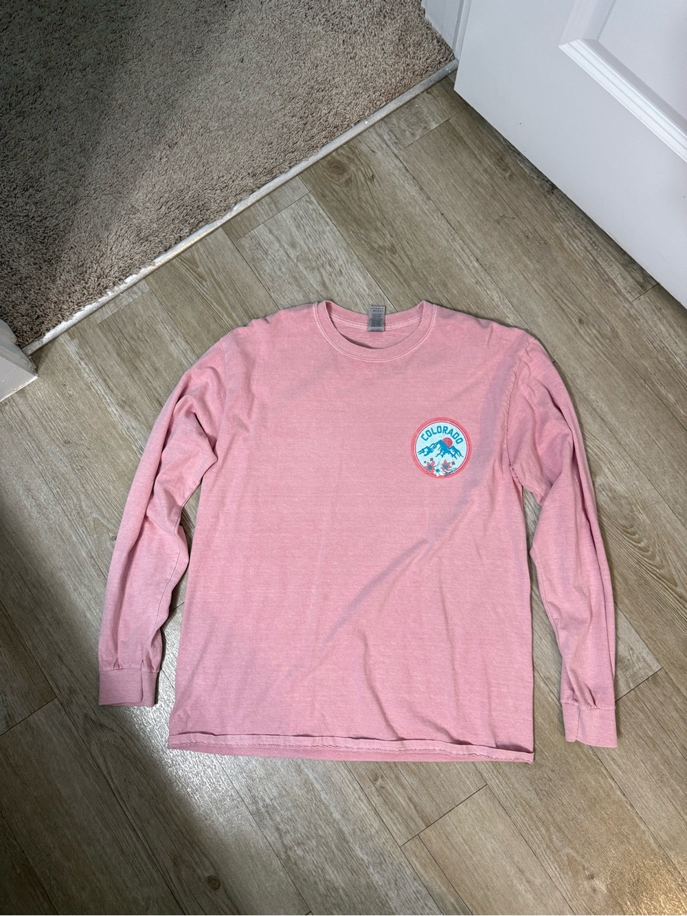 Colorado Graphic Long Sleeve Shirt - Pink